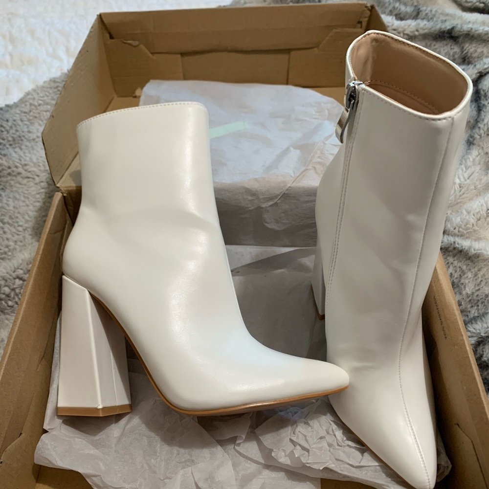White boots